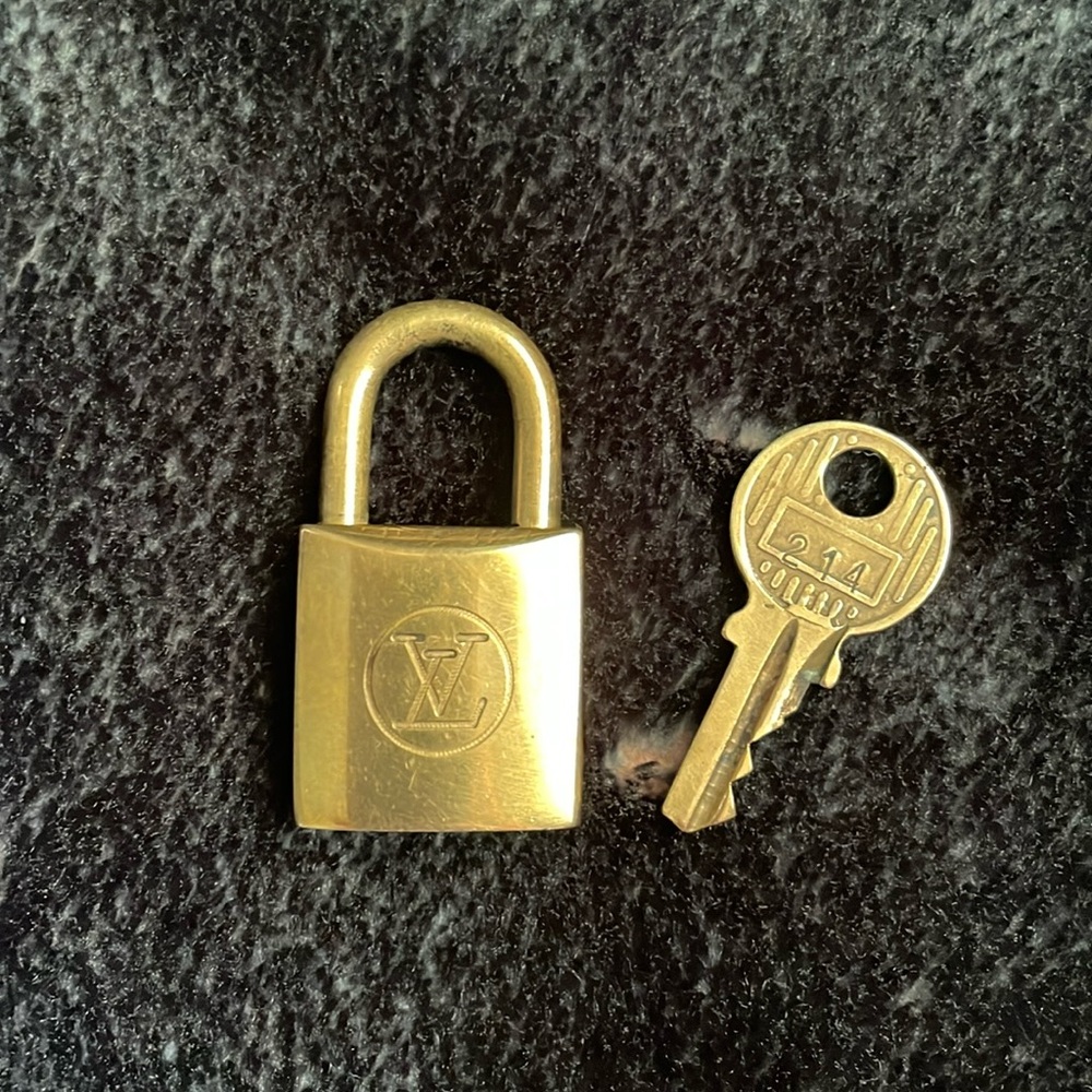 Authentic Louis Vuitton Lock & Key